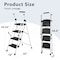 Wrightmaster 4 Step Carbon Steel Leaning Foldable Step Stool (9 ft. Reach), 500 lbs Capacity ZR-239467 - alternate 3