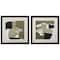 Homeroots Set Of Two Olive Black Gold Wall Art, 2PK 472017 - alternate 4