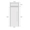 Vdomdoors Steel Door Dekton 0163 Ardesia Nero Top Exterior Window Sidelite Entry Door Painted W36xH80+16 Left DEKTON0163EXD-ARD-W36xH80+16-LH-I - alternate 3