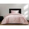 Homeroots Blush Twin Polyester 180 Thread Count Washable Down Comforter Set 528890 - alternate 6