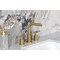 Kingston Brass Widespread Bathroom Faucet with Brass Pop-Up, Brushed Brass FSC8953KPS - alternate 5