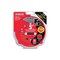 Diablo Sanding Disc, 5 in Dia, 180 Grit, Ceramic Abrasive, 5-Hole Red, 15PK DCD050180H15G - alternate 9