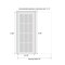 Sartodoors Sliding Pocket Door 30 x 80 inches, BASIC 9772 White, Kit Rail Hardware, Solid Wood Interior Bedr BASIC9772PD-SKIN-30 - alternate 3