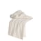 Homeroots Ivory Knitted 100% Cotton Throw Blanket 518769 - alternate 1