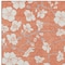 Homeroots 8' X 10' Coral Ivory And Gray Floral Washable Indoor Outdoor Area Rug 599877 - alternate 4