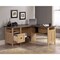 Sauder L-Shaped Desk, 29.252 in H, 59.055 in W X Dover Oak 412320 - alternate 2