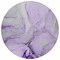 Homeroots 8' Purple And Ivory Round Abstract Washable Indoor Outdoor Area Rug 559708 - alternate 3