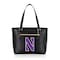 Picnic Time Family Of Brands NCAA Northwestern Wildcats Uptown Cooler Tote Bag - Insulated Lunch Bag 743-01-179-434-0 - alternate 1