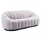 Homeroots 85" Light Gray Upholstered Curved Sofa 557023 - alternate 3