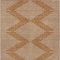 Homeroots 9' X 12' Copper And Beige Geometric Washable Indoor Outdoor Area Rug 598614 - alternate 6