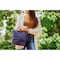 Picnic Time Family Of Brands Urban Lunch Bag Cooler, Blue with Brown Accents 511-00-138-000-0 - alternate 3
