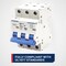 Automation Systems Interconnect 10 Amp, 3 Pole, 480Vac, Trip Curve: D, DIN Rail Mount-Miniature Circuit Breaker, UL1077, 4PK NDB2-63D10-3 - alternate 3