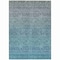 Homeroots 3' X 5' Teal Blue Gray And Charcoal Ombre Washable Indoor Outdoor Area Rug 588576 - alternate 2