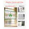 Vevor Stained Glass Tiffany Style Hanging Window Panel with Chain 32 x 17 Inches NC-SG04 - alternate 5