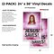 Signmission Jesus Saves, Vinyl Decals Only 24 Inch x 36 Inch, Vinyl Decal, 2PK DSB-2436-2PACK-Jesus Saves 1 - alternate 2