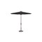 Treasure Garden 9 ft Patio Umbella, aluminum, fiberglass ribs, outdoor, Coal UM840-00 5489 Coal - alternate 1