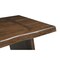Homeroots 86" Dark Brown Wood Live Edge Dining Table 554338 - alternate 7