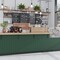 Apollo Tile Arte 1.97 in. x 7.87 in. Matte Green Ceramic Subway Wall and Floor Tile 5.4 sq. ft./case, 50PK APLRID88LRLM - alternate 5