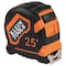 Klein Tools Tape Measure, 25-Foot Single-Hook 9125 - alternate 1
