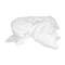 Supremeplus Recycled White Sweatshirt Cleaning Rags 5 lbs. Bag SP-6298 - alternate 4