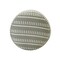 Homeroots 20in Green Polyester Round Striped Indoor Outdoor Pouf Ottoman 517434 - alternate 3