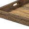 Homeroots 24in Brown Square Reclaimed Wood Tray With Handles 376050 - alternate 5