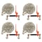 Mytee Products 4PK 5/16in-3/8inRatchet Folding Load Binder w/Grab Hook & 4PK 5/16inx20ft Tow Chain, 4PK CBRSFH56x4-CH20-KIT - alternate 1