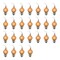 Bulbrite 7.5-Watt S11 Incandescent Light Bulb Medium Base (E26) Silicone 2700k, 25PK 861969 - alternate 1