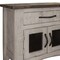 Homeroots 27" Gray Solid Wood One Drawer Nightstand 527059 - alternate 4