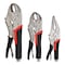 Performance Tool 3-Pc Dual Cushion Locking Plier Set, W30713 W30713 - alternate 1