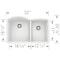 Blanco Diamond 1-3/4 Bowl, White 440180 - alternate 2