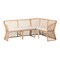 Bali & Pari Aysi Bohemian Light Honey Rattan 2-Piece Dining Nook Bench Set 258-14178-14179-ZORO - alternate 1