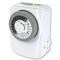 Powerzone Electromechanical Timer, 15 A, 125 V, 1875 W, 2-Outlet, 24 hrs Time Setting, White TNI2423 - alternate 2