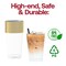 Smarty Had A Party 12 oz. Clear with Metallic Gold Rim Round Tumblers (240 Cups), 240PK 512G-CASE - alternate 5