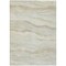 Homeroots 9' X 12' Beige Striped Washable Indoor Outdoor Area Rug 608104 - alternate 1