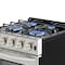 Koolmore 24 in. 4-Burner Slide-in Gas Range Oven, 3.7 cu. ft. in Stainless-Steel (KM-SGR24-SS) KM-SGR24-SS - alternate 5