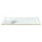 Homeroots 18 Mouth Blown Rectangular Edge Gold Leaf Serving Platter Or Tray 375748 - alternate 1