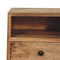 Homeroots 12" Brown Solid Wood One Drawer Floating Nightstand 712846 - alternate 7