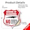 Signmission Alligator Warning Shield Sign Beware Of, 6 inch X 6 inch, Vinyl Decal, 2PK SHI-D-2PACK-6-358 - alternate 4