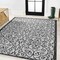 Jonathan Y Madrid Vintage Filigree Textured Weave Light Gray/Black 3 ft. x 5 ft. Indoor/Outdoor Area Rug SMB107E-3 - alternate 4