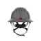 Jsp Vented, Full Brim Safety Helmet w/HDPE Shell, 4-Point Chinstrap, 6-Point Suspension and Wheel Ratchet 280-EV6262V-CH-40 - alternate 3