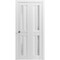 Sartodoors Sliding Closet Bi-fold Doors White Solid Core Modern Interior VEREGIO7288BF-WS-64 x 80 (2* 32x80) - alternate 1