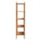 Baxton Studio Lucera Bobbin Display Shelf, Oak Brown 271-14759-ZORO - alternate 4
