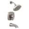 Delta Stryke 17 Series Tub and Shower Only Lumicoat Stainless T17476-SS-PR - alternate 3