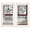 Homeroots Set Of Two Family Wisdom 1 White Framed Print Wall Art, 2PK 406093 - alternate 1