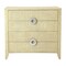 Homeroots 34" Beige Manufactured Wood Four Drawer Chest 389804 - alternate 1