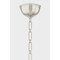 Hudson Valley Lighting Painted No. 1 3 Light Pendant in Polished Nickel/Off-White by Mark D. Sikes MDS300-PN/OW - alternate 2
