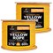 Xpose Safety 3/16in x 600 ft Twisted Polypropylene Rope, Yellow, 2PK YPR316-600-2-X - alternate 1