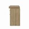 Homeroots 58" Oak Wood Writing Desk With Two Drawers 723766 - alternate 6