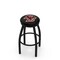 Holland Bar Stool Co 30" Blk Wrinkle Boston College Swivel Bar Stool, Accent Ring L8B2B30BostnC - alternate 1